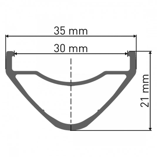 Dt Swiss EX511 DT Swiss 27.5in EX511 Black 28 Tubeless Compatible