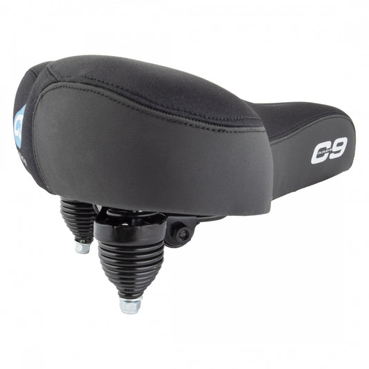 Cloud-9 Unisex Bicycle Comfort Seat Cruiser-ciser Springs - Black Gel Padding