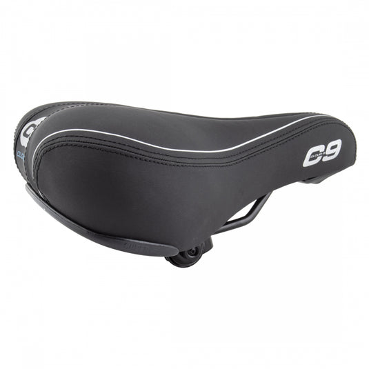 Cloud-9 Unisex Cut Out Bicycle Comfort Seat - Black Vinyl Cover Unisex