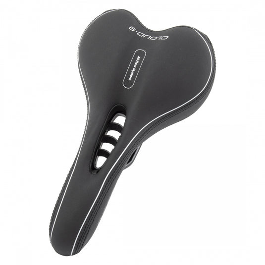 Cloud-9 Mens Bicycle Comfort Sport Seat Relief Channel - Black Vinyl Cover