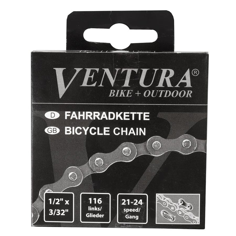 Load image into Gallery viewer, Ventura 8 Speed Chain Speed: 8, 7.3mm, Links: 116, Brown
