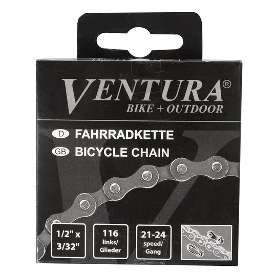 Ventura 8 Speed Chain Speed: 8, 7.3mm, Links: 116, Brown