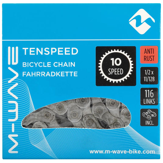 M-Wave Tenspeed AR Chain Speed: 10, 11/128'', Links: 116, Grey