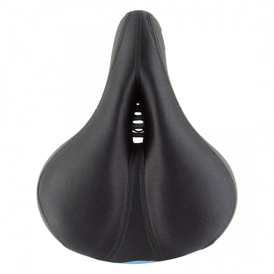 Cloud-9 Unisex Cut Out Bicycle Comfort Seat Cruiser - Black Steel Rails