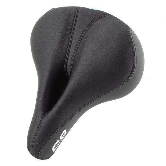 Cloud-9 Unisex Cut Out Bicycle Comfort Seat Cruiser - Black Steel Rails