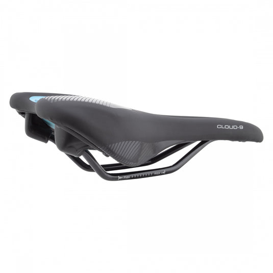 Cloud-9 Unisex Narrow Sport Saddle Kush Plus Memory Foam Road MTB - Black