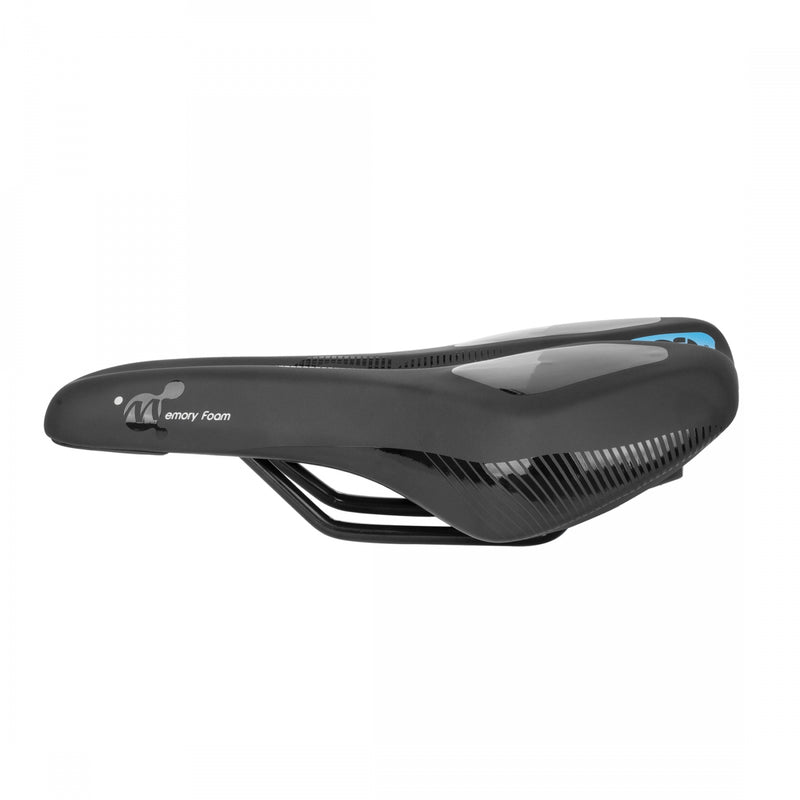 Load image into Gallery viewer, Cloud-9 Unisex Medium Sport Saddle Kush Plus Memory Foam Road MTB - Black
