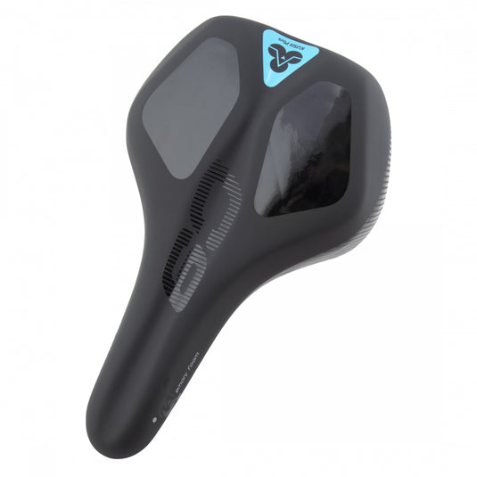 Cloud-9 Unisex Medium Sport Saddle Kush Plus Memory Foam Road MTB - Black