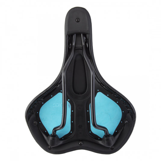 Cloud-9 Unisex Wide Sport Saddle Kush Plus Memory Foam Road MTB - Black