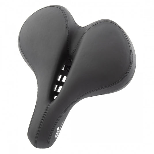 Cloud-9 Unisex Bicycle Comfort Seat - Black Emarald Cover Steel Rails