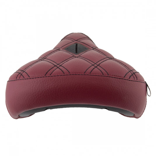 Alienation Gripper BMX - Maroon 140mm Width Vegan Leather Pivotal