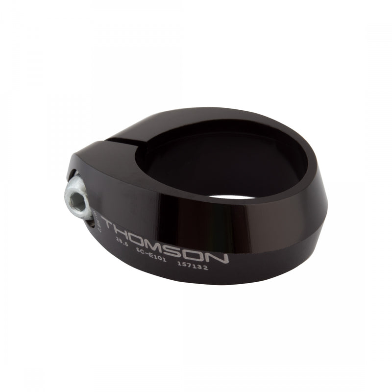 Load image into Gallery viewer, Thomson Seat Post Clamp 28.6 Black 12.7mm Tall Floating Hardware
