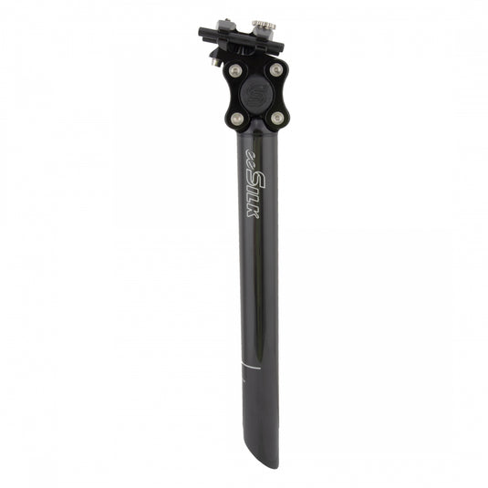 Cane Creek eeSilk Suspension Seatpost - Carbon, 27.2 x 350mm, 20mm Travel, Black