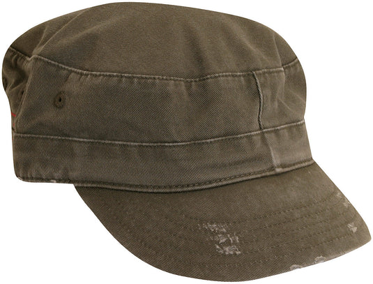 Dorfman Pacific Washed Twill Cadet Cap: Stylish Summer Headwear for Any Occasion