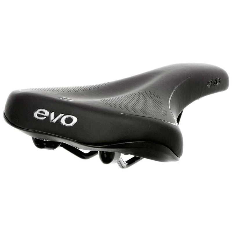 Load image into Gallery viewer, Evo Recreational Saddle 282 x 172mm, Men, Black
