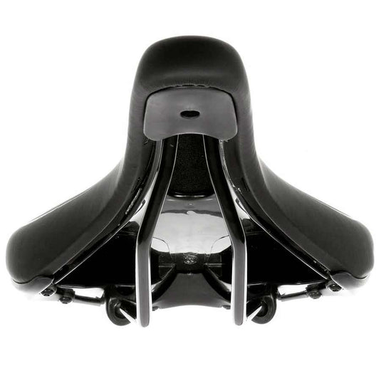 Evo Recreational Saddle 282 x 172mm, Men, Black