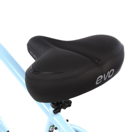 Evo Cruiser Saddle 260 x 218mm, Unisex, Black