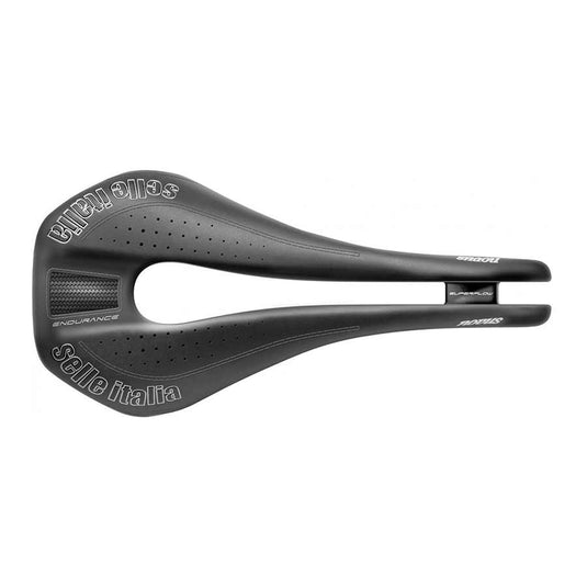 Selle-Italia-Novus-Endurance-TI-316-Superflow-Saddle-Seat-Road-Bike-Mountain-Racing-SDLE1966-Bicycle-Saddles