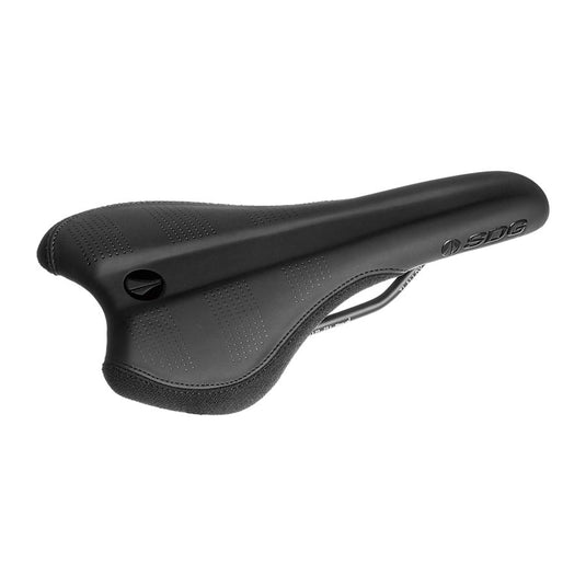 SDG Radar Saddle - Black 138mm Width Cutout Base For Extra Perineum Comfort