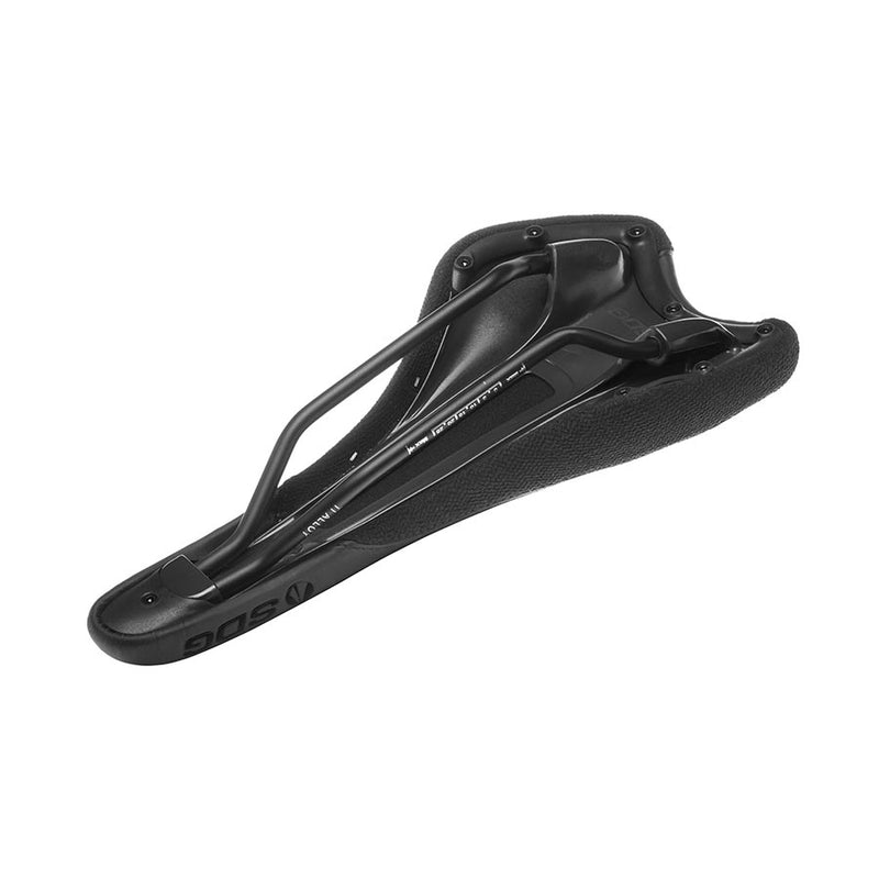 Load image into Gallery viewer, SDG Radar Saddle - Black 138mm Width Cutout Base For Extra Perineum Comfort
