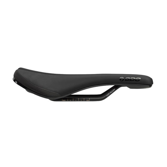 SDG Components Bel-Air V3 Lux-Alloy, Saddle, 260 x 140mm, Unisex, 236g, Black/Black