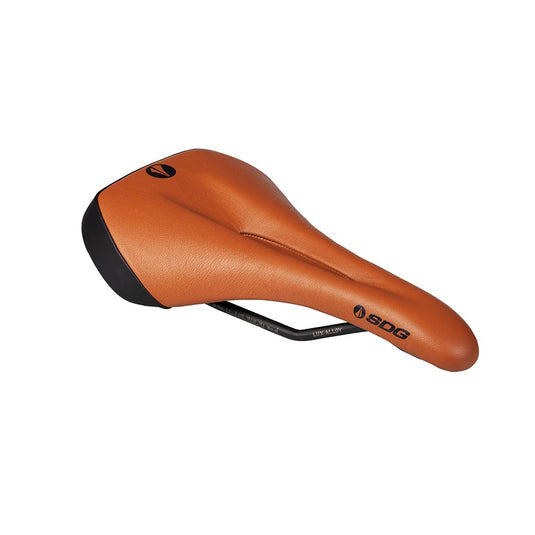 SDG Components Allure V2 Lux-Alloy, Saddle, 260 x 140mm, Women, 245g, Brown