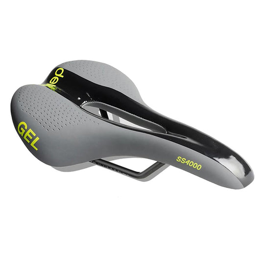 Delta Comfort Race Gel Saddle - Grey 140mm Width Lightweight PU Foam