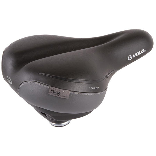 Velo Tour Air Comfort Saddle, 272 x 210mm, 665g, Black