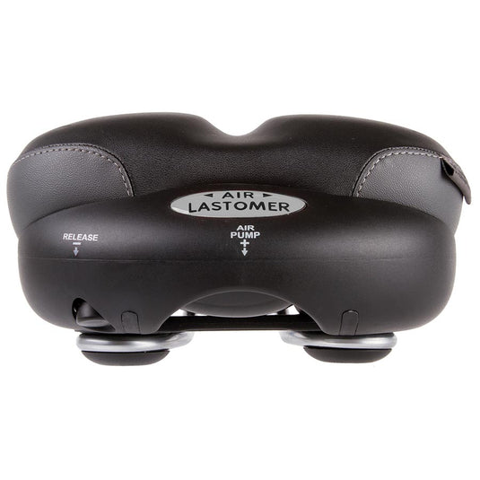 Velo Tour Air-Lastomer Comfort, Saddle, 270 x 180mm, 665g, Black