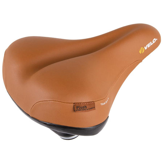 Velo Tour ELA X Comfort Saddle, 260 x 220mm, 847g, Brown