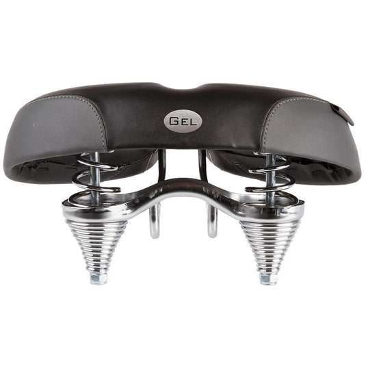 Velo Tour DS Gel Comfort Saddle, 265 x 255mm, Black