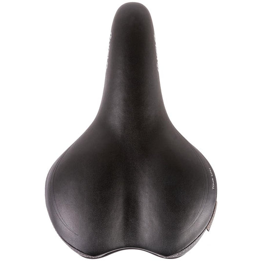 Velo Tour Uni Comfort Saddle, 261 x 171mm, 398g, Black