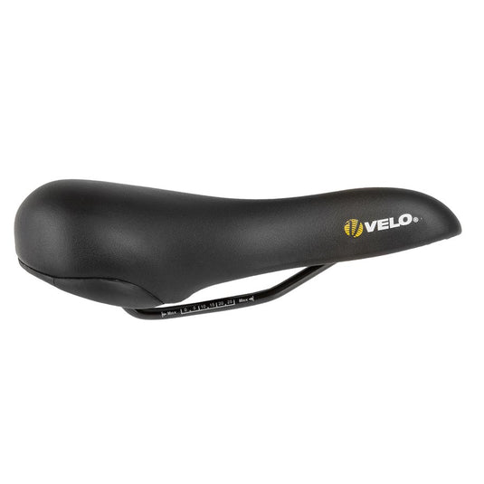 Velo Tour L2 Saddle 252 x 190mm, 389g, Black