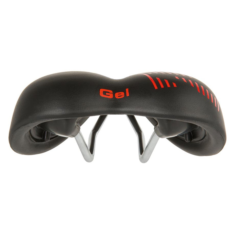 Load image into Gallery viewer, Velo Plush Gel D1 Saddle 254 x 173mm, 452g, Black
