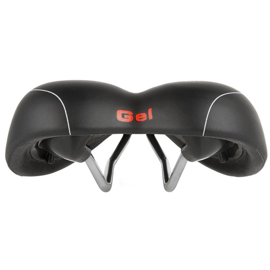 Velo Plush Gel D2 Saddle 255 x 177mm, 477g, Black