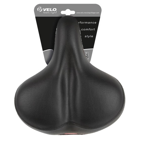 Velo SC Comfort Saddle 268 x 245mm, 829g, Black