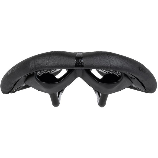 Velo Airthru Gel Racing Saddle, 273 x 141mm, 268g, Black