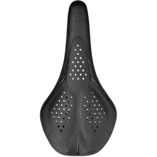 Velo Airthru Gel Racing Saddle, 273 x 141mm, 268g, Black