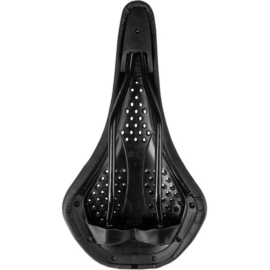 Velo Airthru Gel Racing Saddle, 273 x 141mm, 268g, Black