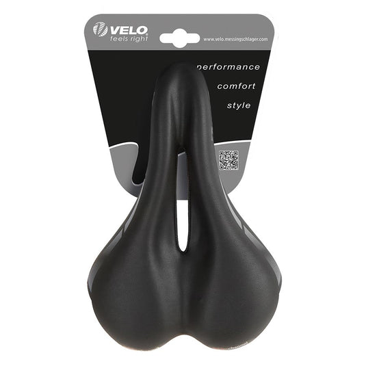 Velo WC Touring Saddle 270 x 175mm, 358g, Black