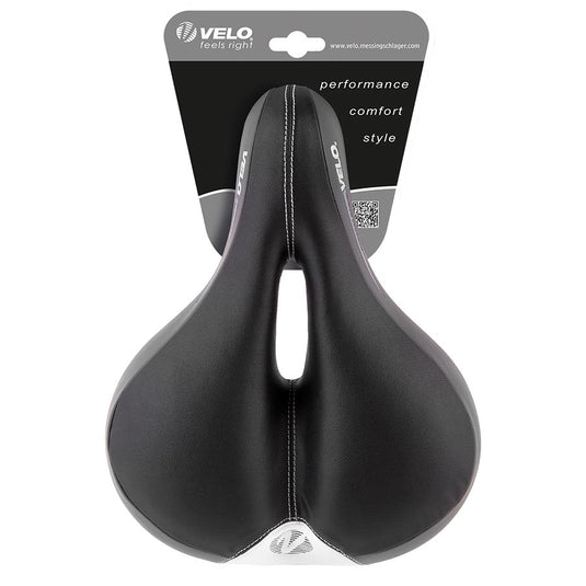 Velo Newport Gemini Saddle 270 x 211mm, 858g, Black