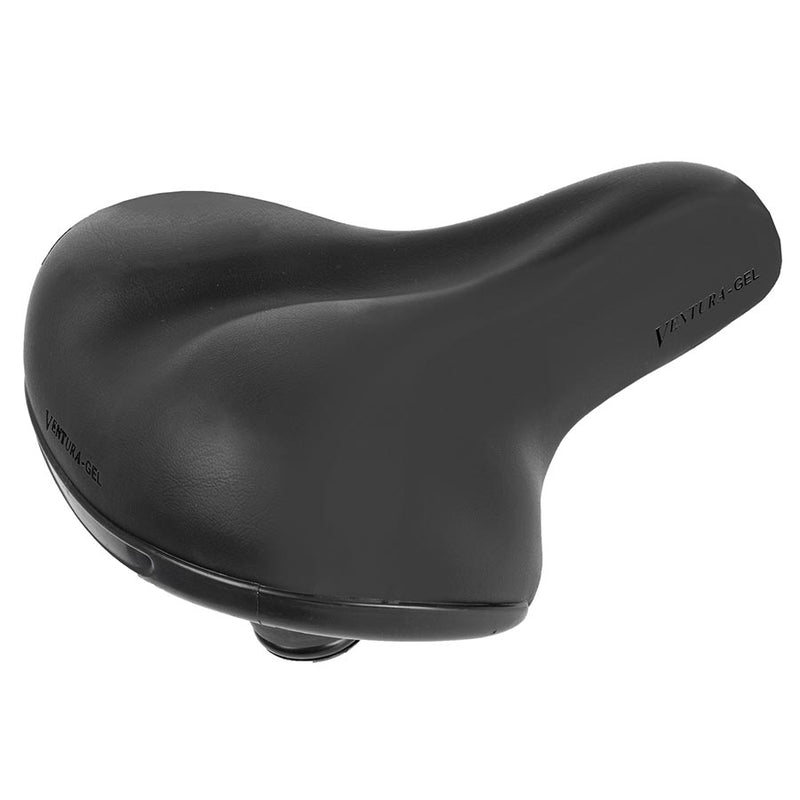 Load image into Gallery viewer, Ventura Elastomer Gel C Saddle, 254 x 208mm, Unisex, Black
