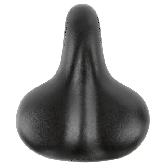 Ventura Elastomer Gel C Saddle, 254 x 208mm, Unisex, Black