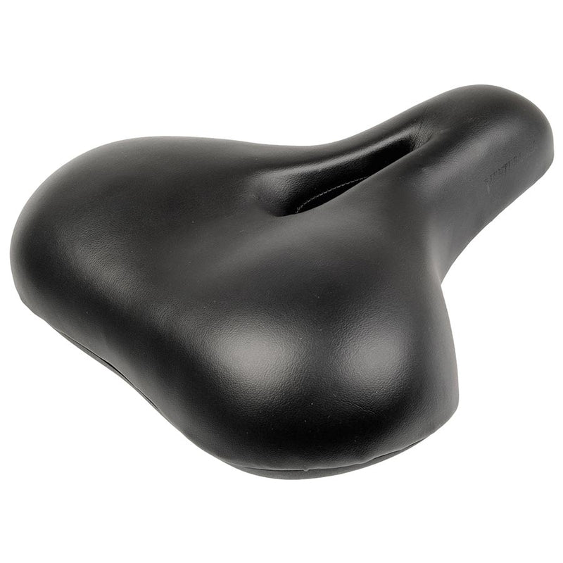 Load image into Gallery viewer, Ventura City Comfort Saddle 255 x 209mm, Unisex, 438g, Black
