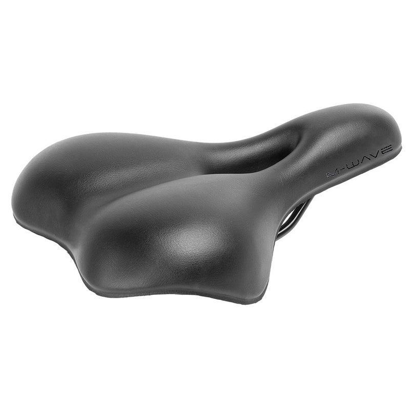 Load image into Gallery viewer, M-Wave Tour IV Saddle 260 x 186mm, 451g, Black
