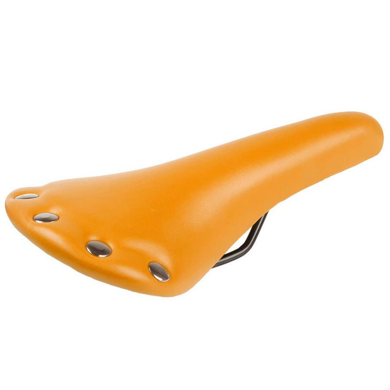 Load image into Gallery viewer, Ventura Rivets Saddle 278 x 150mm, Unisex, 297g, Orange
