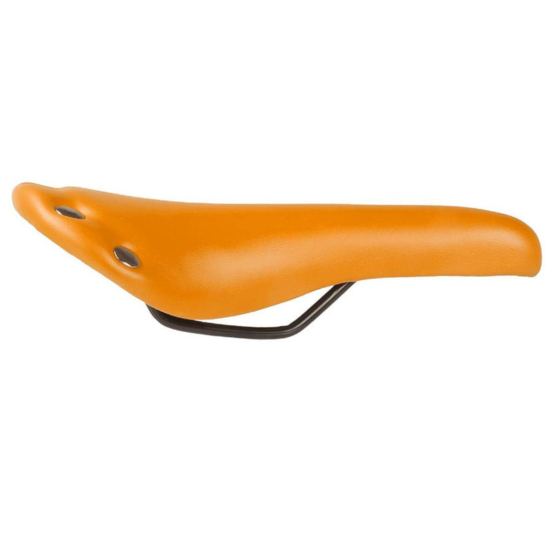 Load image into Gallery viewer, Ventura Rivets Saddle 278 x 150mm, Unisex, 297g, Orange
