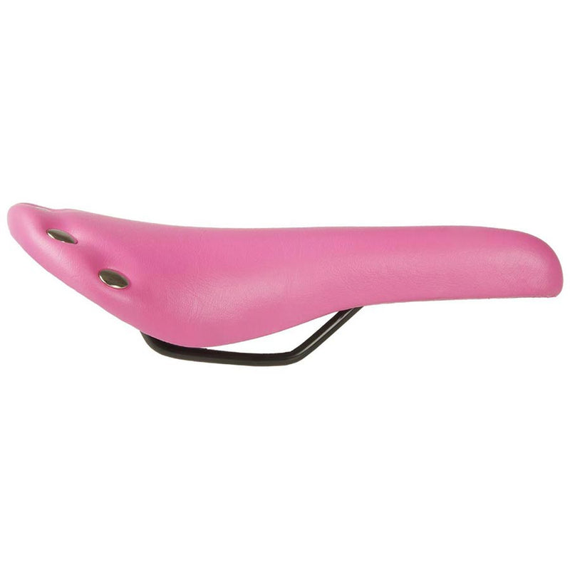 Load image into Gallery viewer, Ventura Rivets Saddle 278 x 150mm, Unisex, 297g, Pink
