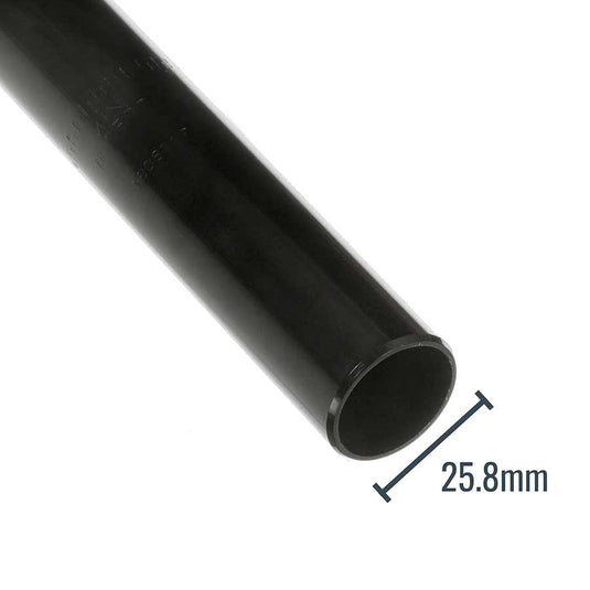 EVO E-Force AL Seatpost Black, 400 X 25.8mm