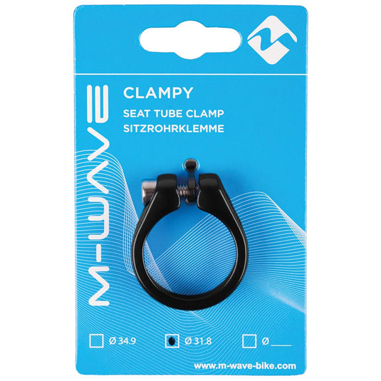 M-Wave Clampy Seat Clamp Black, 31.8mm